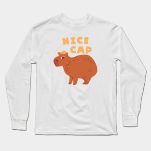 Nice Cap Long Sleeve T-Shirt